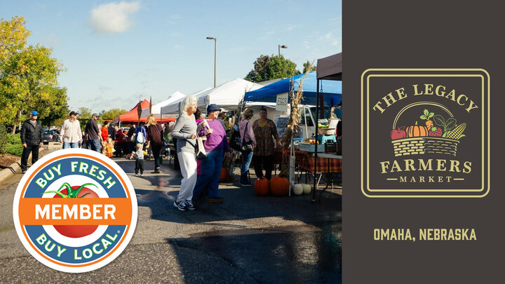 Legacy Farmers Market spotlight image showing a busy day at the farmers market